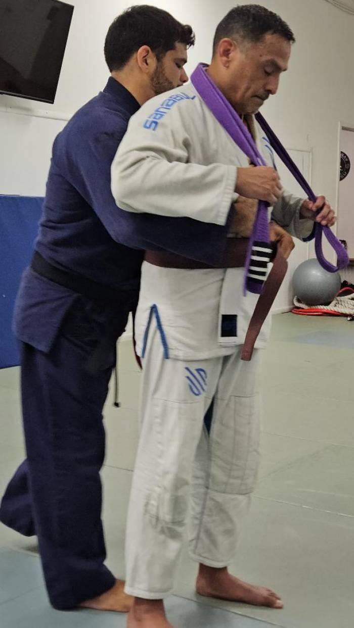 Brown belt · October 27, 2025 · Promoted by Tryfon Stathopoulos