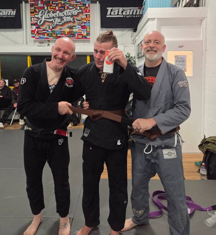 Brown belt · October 22, 2025 · Promoted by Sebastiaan Munter