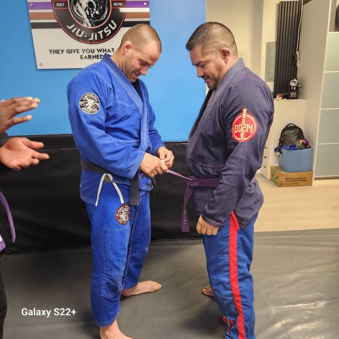 Purple belt · June 17, 2023 · Promoted by Michael Fernandez
