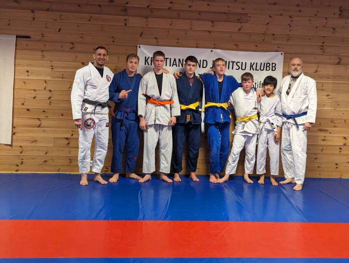 Yellow belt · February 24, 2024 · Promoted by Bruno Carvalho: svart belte,