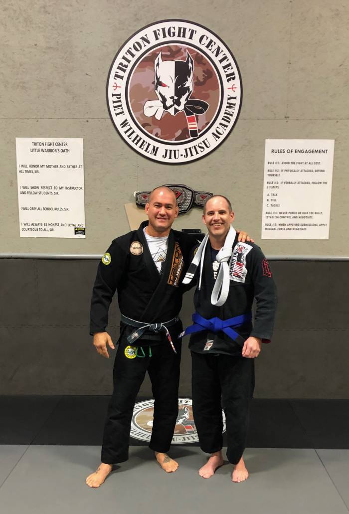 Blue belt · December 29, 2018 · Promoted by Piet Wilhelm