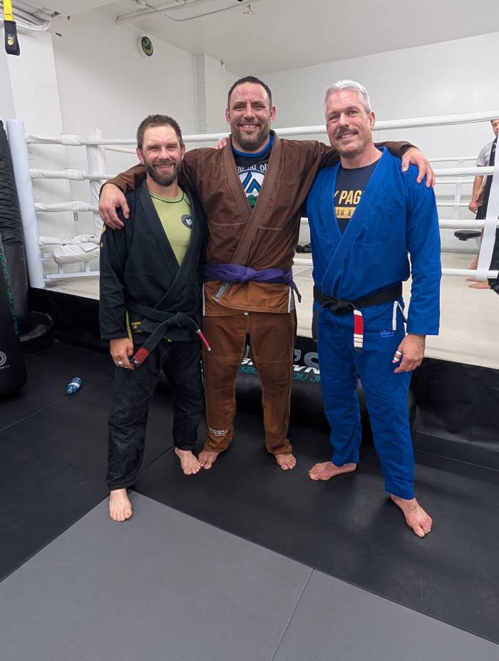 Purple belt · October 29, 2025 · Promoted by Matthew McPeake.