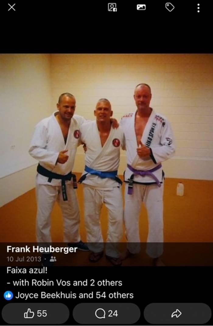 Blue belt · July 10, 2013 · Promoted by Mathieu Peters