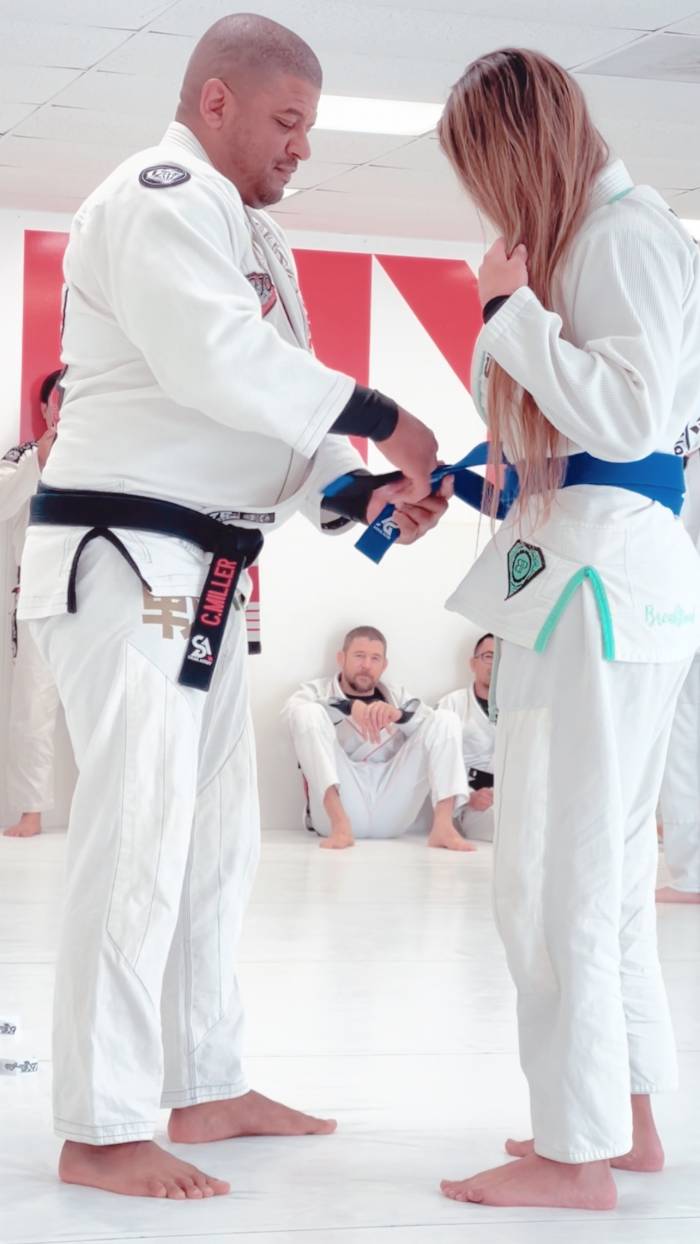 Blue belt · December 5, 2021 · Promoted by Carlos miller