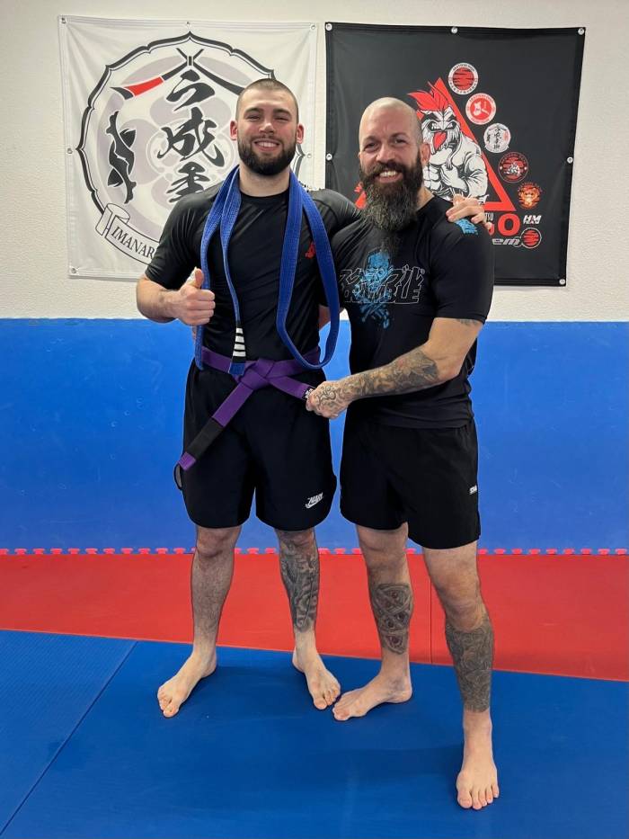 Purple belt · November 3, 2025 · Promoted by Marco Kuster