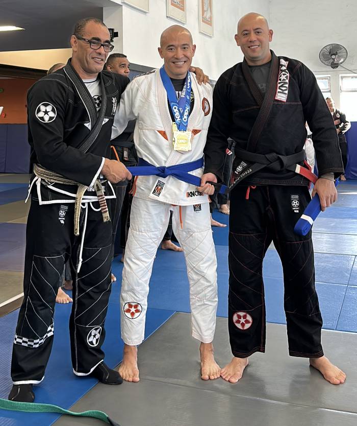 Blue belt · December 17, 2022 · Promoted by Marco Nascimento