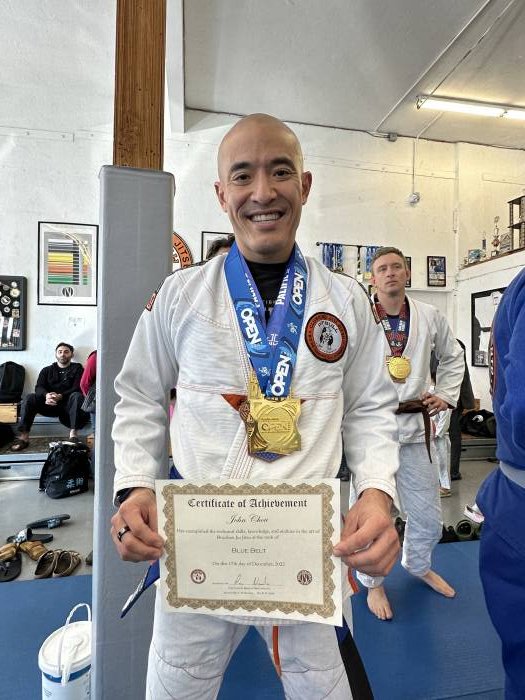 Blue belt · December 17, 2022 · Promoted by Marco Nascimento