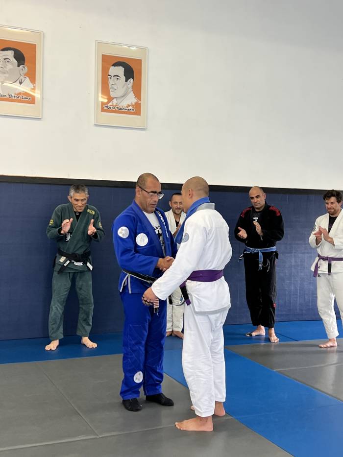 Purple belt · September 5, 2025 · Promoted by Marco Nascimento