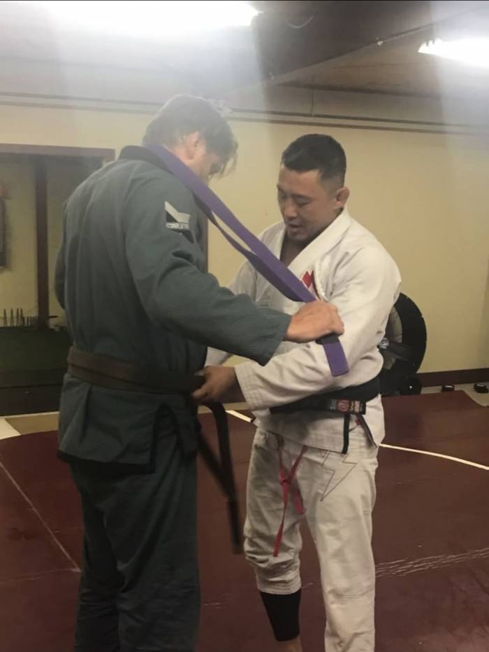 Brown belt · June 5, 2019 · Promoted by Matt Sung Lee