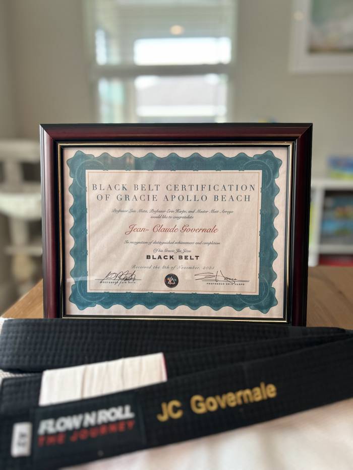Black belt · November 8, 2025 · Promoted by Luis Mata