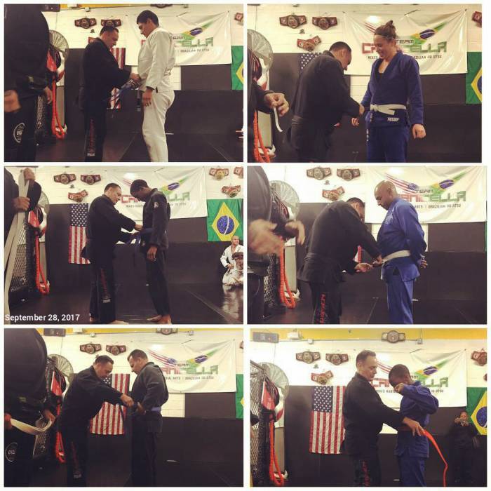 Blue belt · September 28, 2017 · Promoted by Paul Carnicella (Carnicella BJJ)