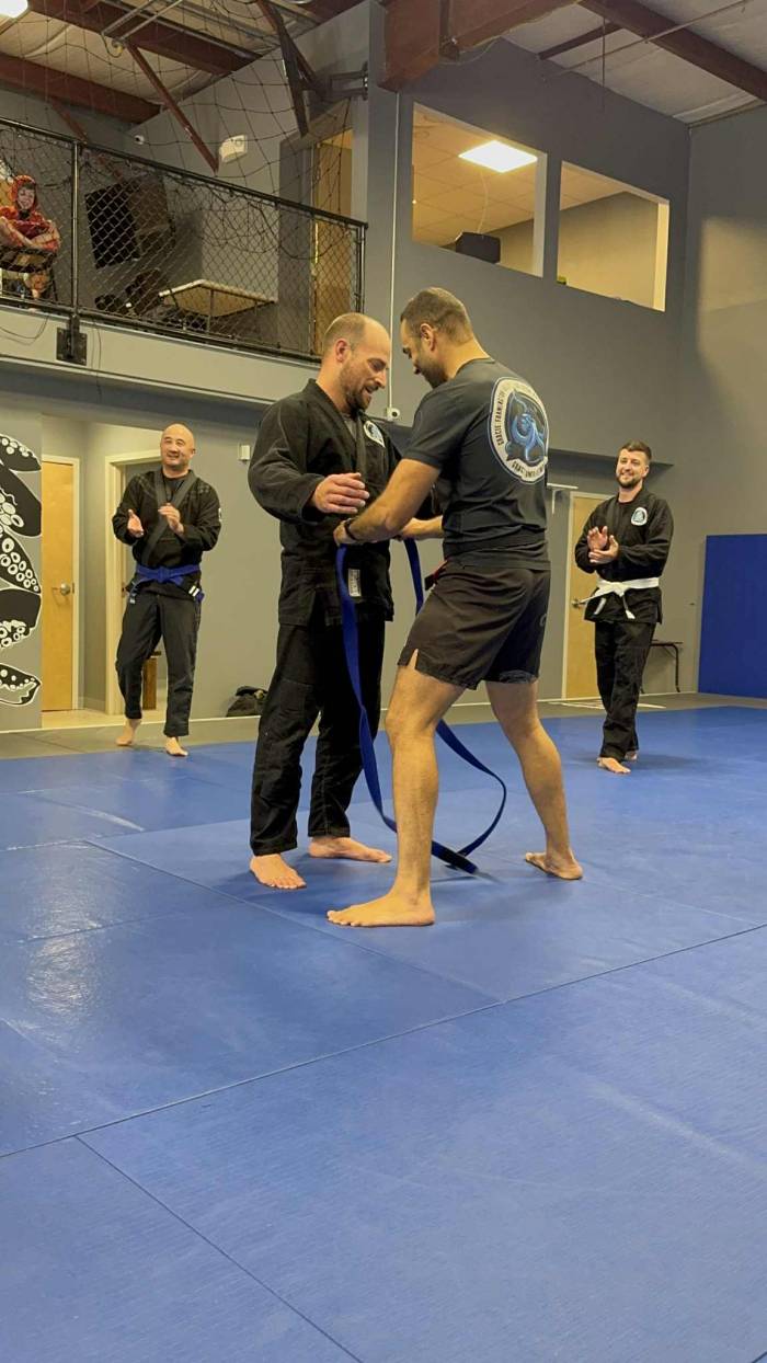Blue belt · November 8, 2025 · Promoted by Joseph Montgomery