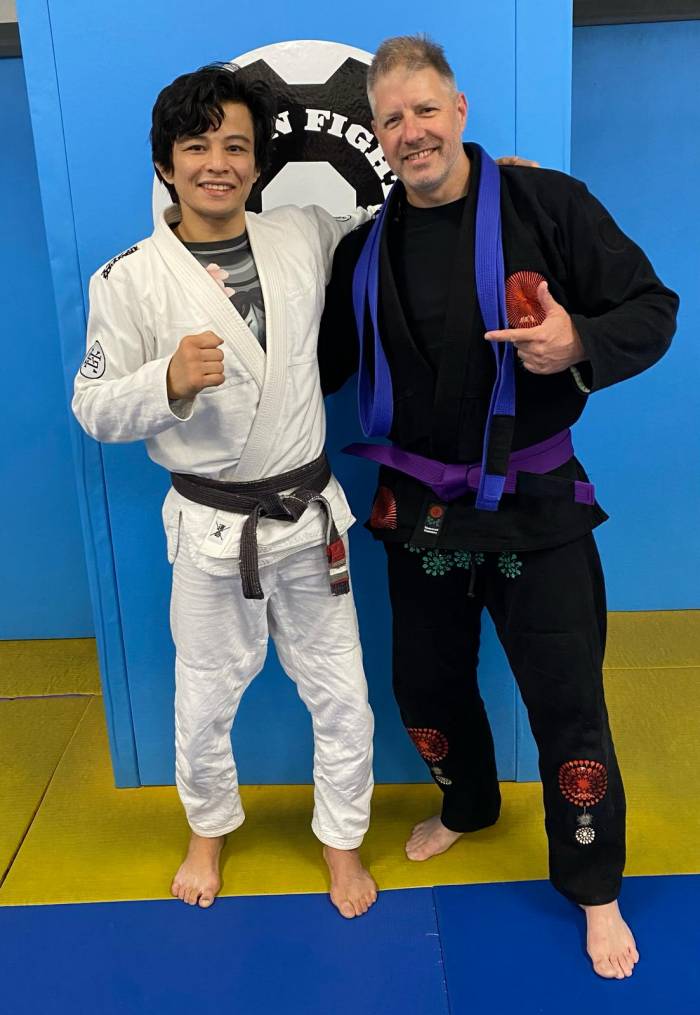 Purple belt · April 12, 2025 · Promoted by Carl Fisher