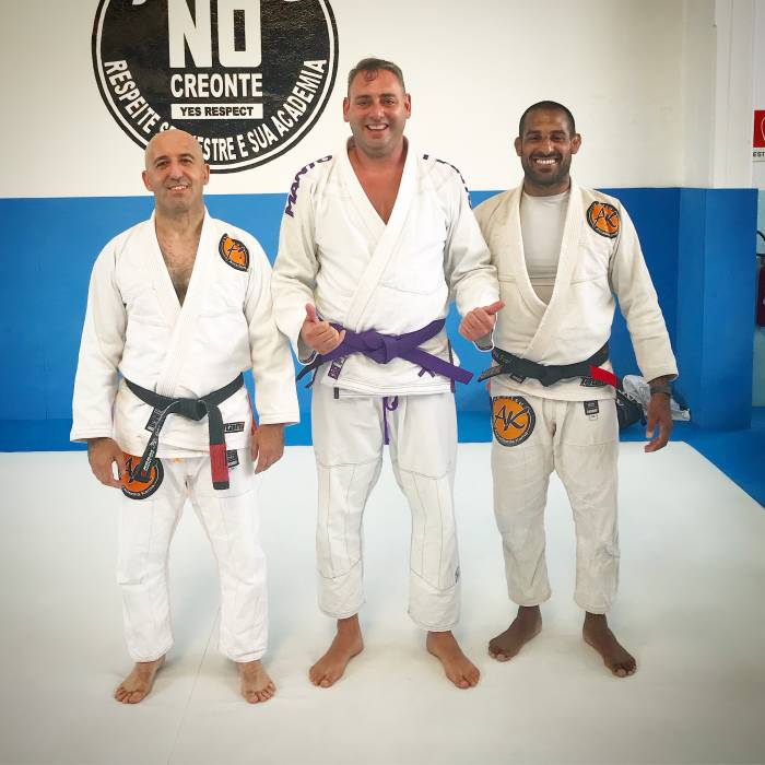 Purple belt · June 16, 2018 · Promoted by Dino Fuoco