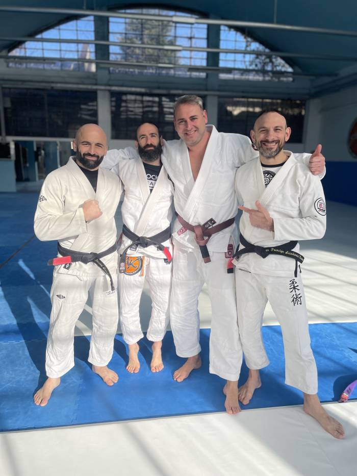 Brown belt · December 17, 2023 · Promoted by Dino Fuoco
