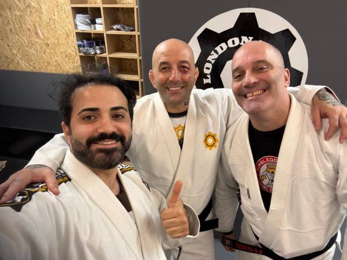 3rd degree ceremony at London Fight Factory 8-11-25