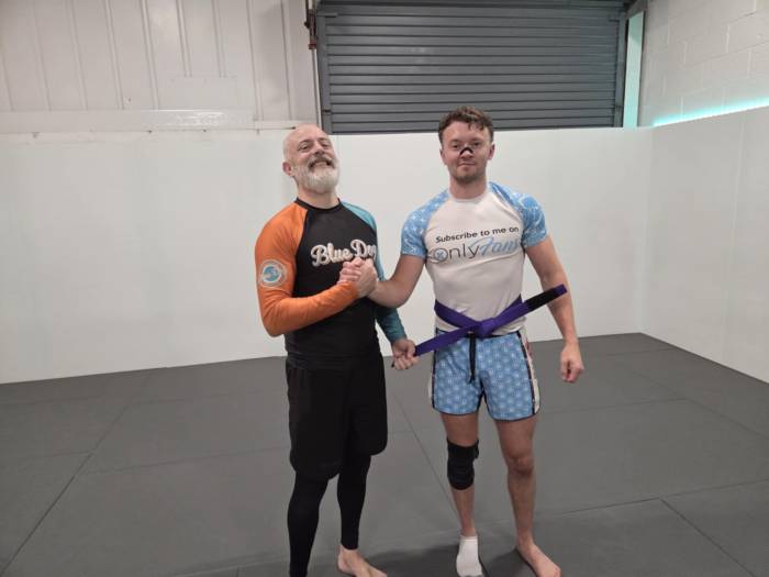 Purple belt · September 25, 2025 · Promoted by Roger Karel