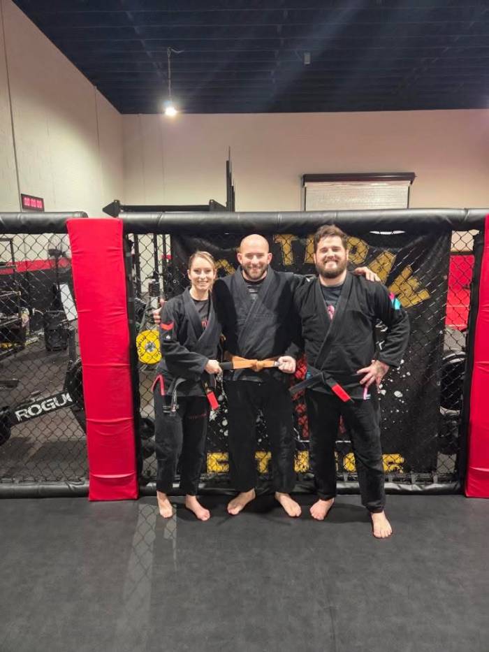 Brown belt · November 10, 2025 · Promoted by Izzy Ostrowski