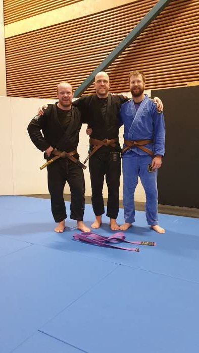 Brown belt · November 11, 2025 · Promoted by Jorgen Matsi