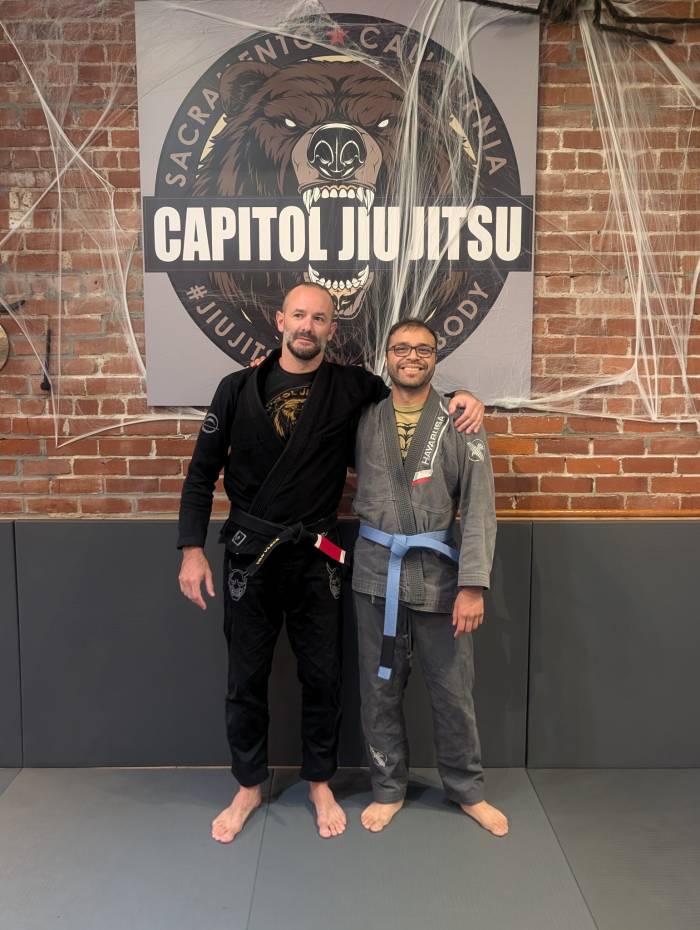Blue belt · October 14, 2024 · Promoted by Garrett Van Vleck