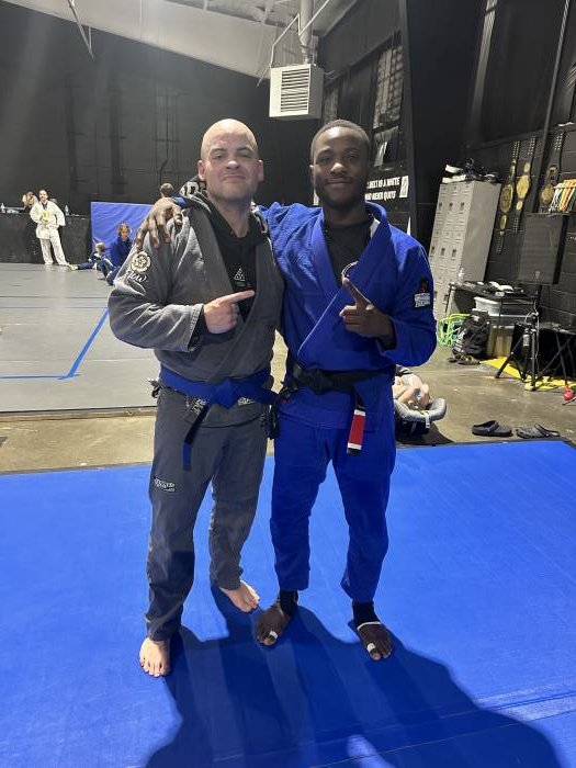 Blue belt · November 3, 2025 · Promoted by Anthony Jones