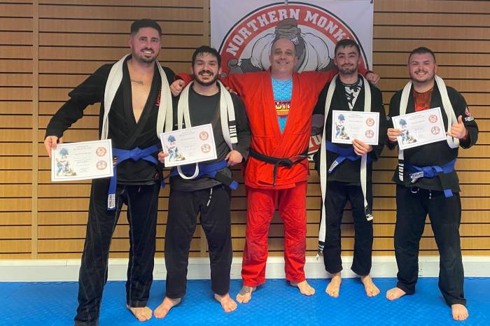 Blue belt · October 11, 2023 · Promoted by Carl Fisher