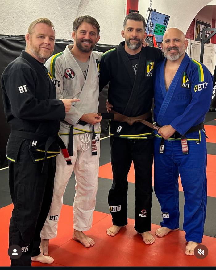 Brown belt · July 20, 2025 · Promoted by Matthew Poulin