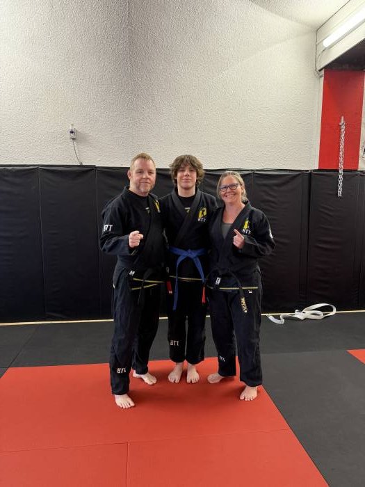 Black belt 1st degree · July 12, 2025 · Promoted by Matt Poulin