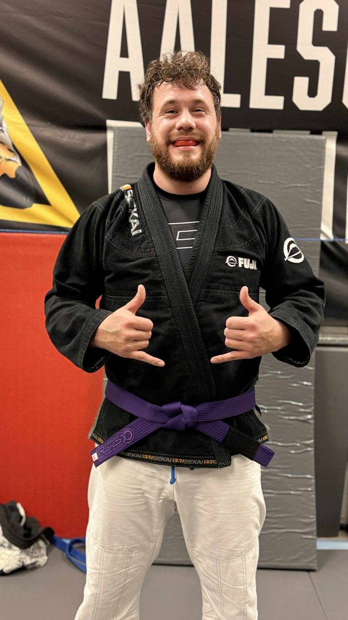 Purple belt · November 13, 2025 · Promoted by Robert Vingsnes