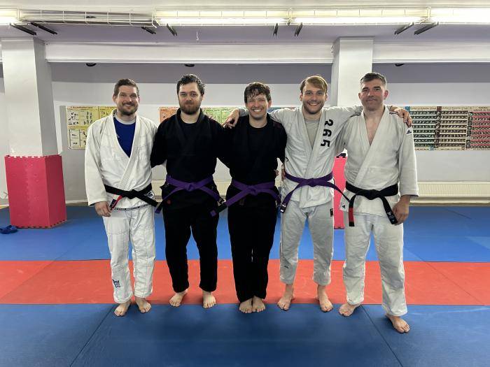 Purple belt · June 22, 2024 · Promoted by Ari Isopoussu