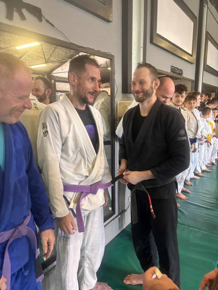Purple belt · March 10, 2025 · Promoted by Andras Fazekas