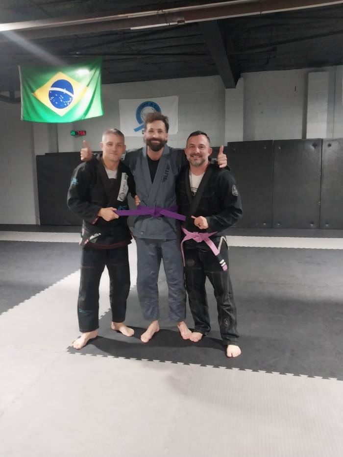 Purple belt · November 13, 2025 · Promoted by Charles Heller