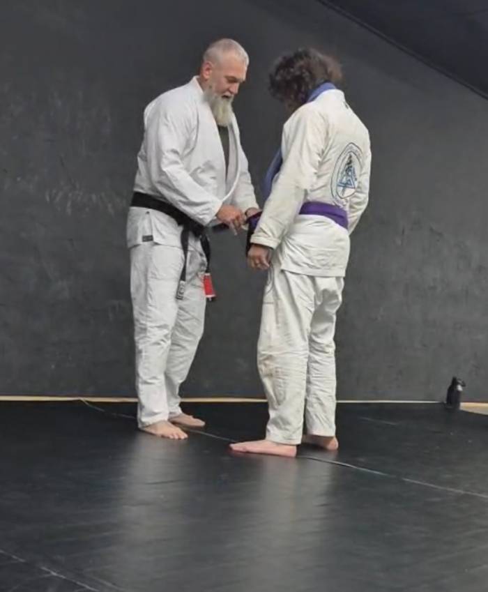 Purple belt · November 15, 2025 · Promoted by Chad Charlesworth