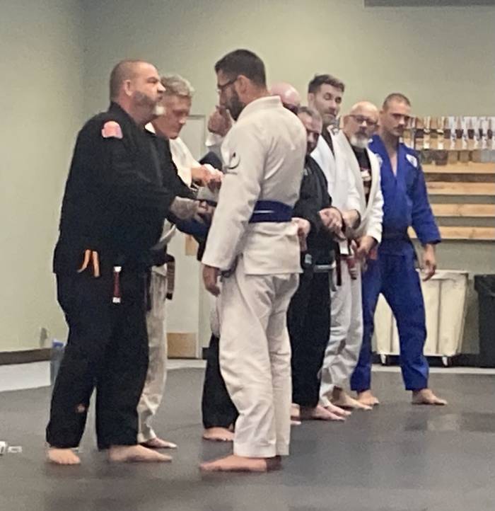 Blue belt · November 15, 2025 · Promoted by Jesse Walker