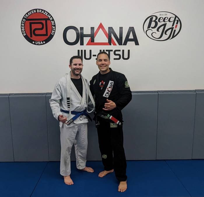 Blue belt · April 10, 2023 · Promoted by Matthew Perreira