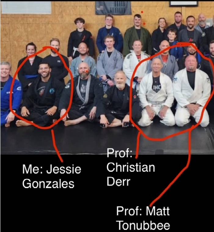 NOV 13 2025: Team photo outlining myself, Professor Matt Tonubbee, and Professor Christian Derr.