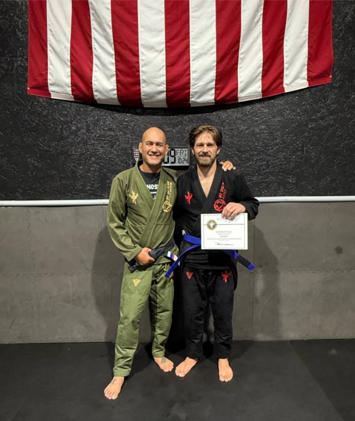 Blue belt · October 24, 2023 · Promoted by Piet Wilhelm