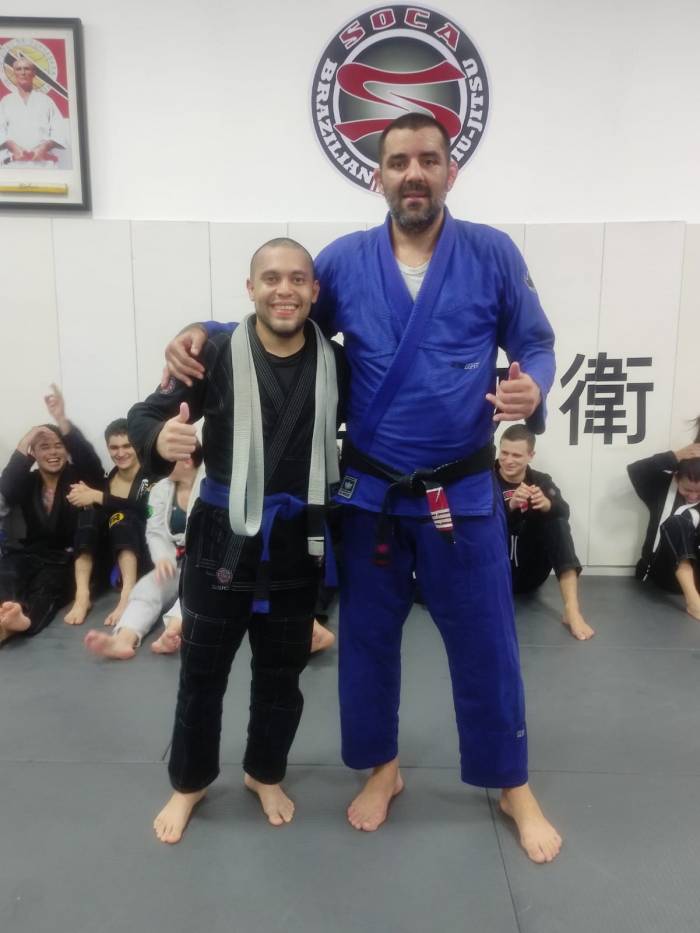 Blue belt · July 15, 2022 · Promoted by Paulo de Tarso