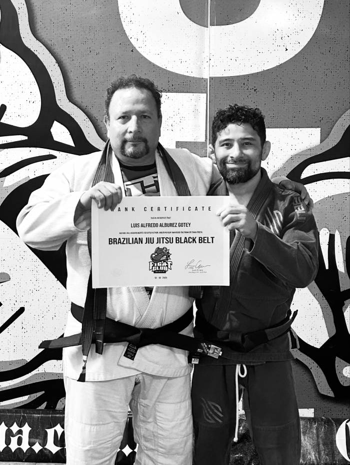Black belt · November 16, 2025 · Promoted by Luis Ciraiz