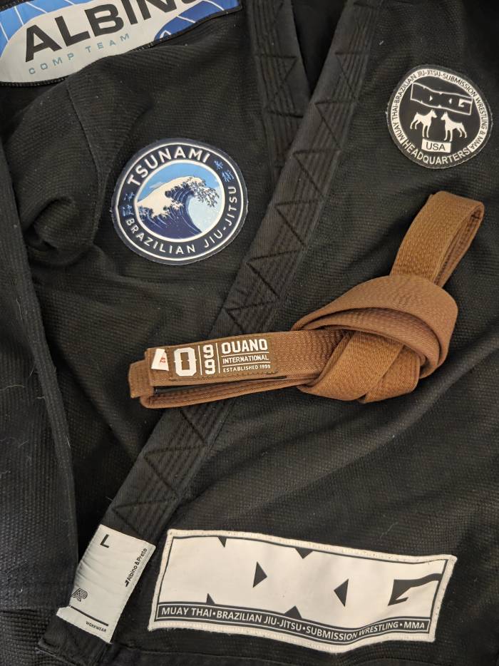 Brown belt · November 18, 2025 · Promoted by Michael Bateman