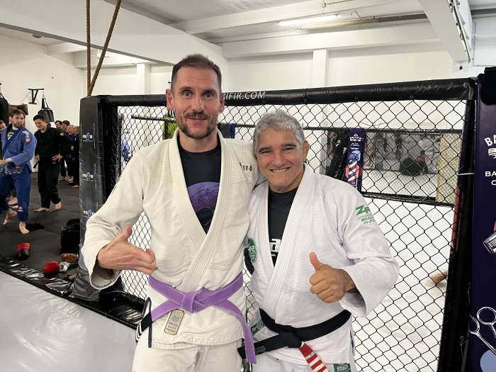 with Jose Olimpio "Zé Radiola"