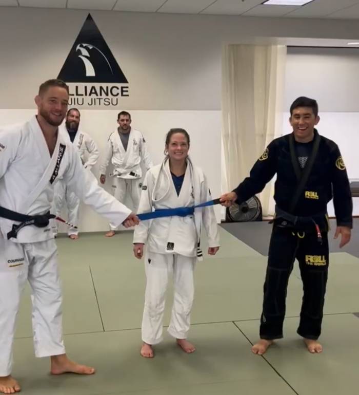 Blue belt · November 22, 2025 · Promoted by Samuel Snow