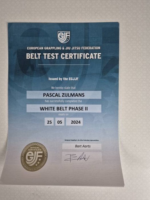 White belt · April 3, 2023