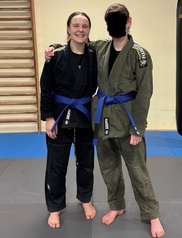Blue belt · March 17, 2025 · Promoted by Gamila Kanew