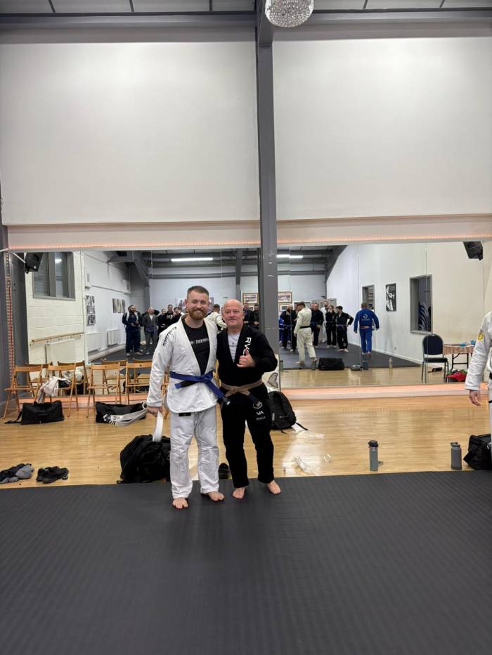 Blue belt · August 30, 2025 · Promoted by Jon Powell