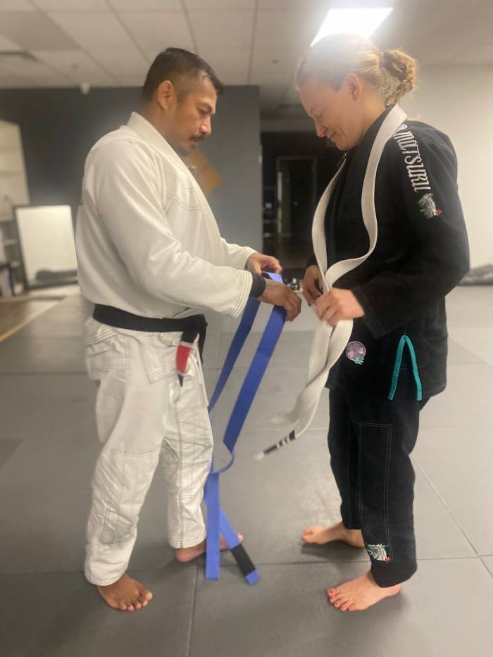Blue belt · November 3, 2023 · Promoted by Radafy Ranaivo