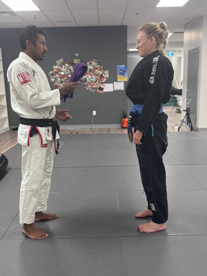 Purple belt · December 12, 2024 · Promoted by Radafy Ranaivo