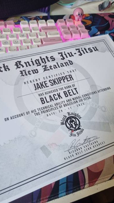 Black belt · November 29, 2025 · Promoted by Ricardo Castagna