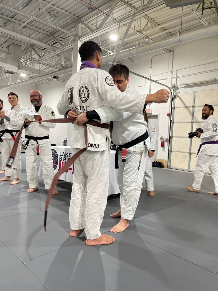 Brown belt · December 11, 2021 · Promoted by Carlos Archila