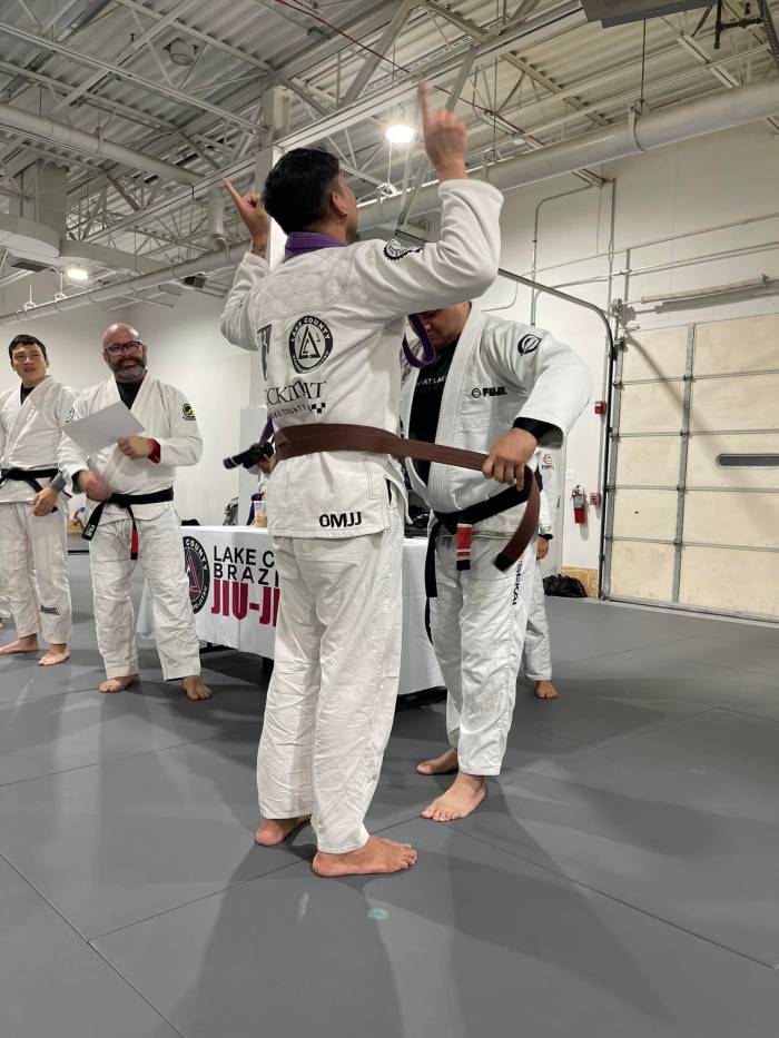 Brown belt · December 11, 2021 · Promoted by Carlos Archila